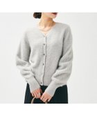 【アンタイトル/UNTITLED】の【大人な品格/ふわふわニット】フォックスカシミヤ2WAYカーディガン ライトグレー|ID: prp329100004795677 ipo3291000000034794240