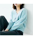 【アンタイトル/UNTITLED】の【大人な品格/ふわふわニット】フォックスカシミヤ2WAYカーディガン ライトグリーン|ID: prp329100004795677 ipo3291000000034794242