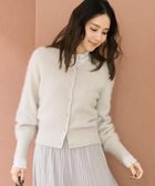 【アンタイトル/UNTITLED】の【ふわふわニット/前後2WAY】フォックスカシミヤカーディガン グレージュ|ID: prp329100004795677 ipo3291000000035073529