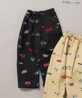 【エフオー オンラインストア/F.O.Online Store / KIDS】のTOMICA*BREEZE 刺繍総柄パンツ 10分丈 人気、トレンドファッション・服の通販 founy(ファニー) ファッション Fashion キッズファッション Fashion for Kids ボトムス Bottoms トレーナー Sweatshirt, Trainer |ID:prp329100004795678