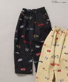 【エフオー オンラインストア/F.O.Online Store / KIDS】のTOMICA*BREEZE 刺繍総柄パンツ 10分丈 人気、トレンドファッション・服の通販 founy(ファニー) ファッション Fashion キッズファッション Fashion for Kids ボトムス Bottoms トレーナー Sweatshirt, Trainer thumbnail ブラック|ID: prp329100004795678 ipo3291000000034794244