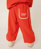 【エフオー オンラインストア/F.O.Online Store / KIDS】のWEB限定 あったか裏起毛パイルパンツ(セットアップ可) 10分丈 人気、トレンドファッション・服の通販 founy(ファニー) ファッション Fashion キッズファッション Fashion for Kids ボトムス Bottoms おすすめ Recommended / Our Picks セットアップ Set-Up, Coordinated Outfit 人気 Popular, Best Seller thumbnail レッド|ID: prp329100004795685 ipo3291000000035023909