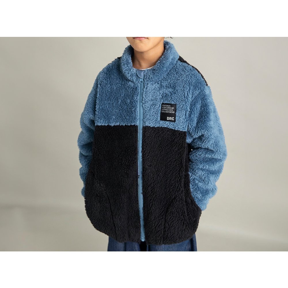 【ブランシェス/branshes / KIDS】の【DRC】ボアジャケット インテリア・キッズ・メンズ・レディースファッション・服の通販 founy(ファニー) ファッション Fashion キッズファッション Fashion for Kids アウター Coat Outerwear /Kids おすすめ Recommended / Our Picks ジャケット Jacket, Outerwear プチプライス・低価格 Affordable / Budget Price ボーイズ Boyish, Boy Style ポケット Pocket, Pocket Detail 77_ブルーグレー|ID: prp329100004795687 ipo3291000000034889373