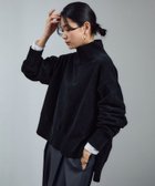 【サロン アダム エ ロペ/SALON adam et rope'】のタートルネックプルオーバー-CreamyCotton /クリーミーコットン- 人気、トレンドファッション・服の通販 founy(ファニー) ファッション Fashion レディースファッション Fashion for Women トップス・カットソー Cut & Sew Tops カジュアルプルオーバー・ニットトップス Pullovers & Knit Tops / Casual Pullovers タートルネック・ハイネックトップス Turtlenecks & High-Neck Tops インナー Innerwear 秋 Autumn カーディガン Cardigan, Knitwear コレクション Collection, Seasonal Line スニーカー Sneakers, Trainers スリット Slit, Slit Detail タートルネック Turtleneck, High Neck デニム Denim, Jeans Material 定番 Standard, Basic Item なめらか Smooth, Silky Texture バランス Balance, Style Balance フェミニン Feminine, Girly ベロア Velour, Soft Velvet ボトム Bottoms, Lower Wear リラックス Relax, Relaxed Fit ワイド Wide, Wide Fit A/W・秋冬 Autumn/Winter おすすめ Recommended / Our Picks エレガント 上品 Elegant 2025年 2025 2025-2026秋冬・A/W Autumn/Winter 2025–26 AW25–26 thumbnail ブラック(01)|ID: prp329100004795690 ipo3291000000034881782