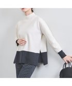 【ユナイテッドアローズ/UNITED ARROWS】のテントライン ハイネック ニット OFF WHITE|ID: prp329100004795691 ipo3291000000034794311