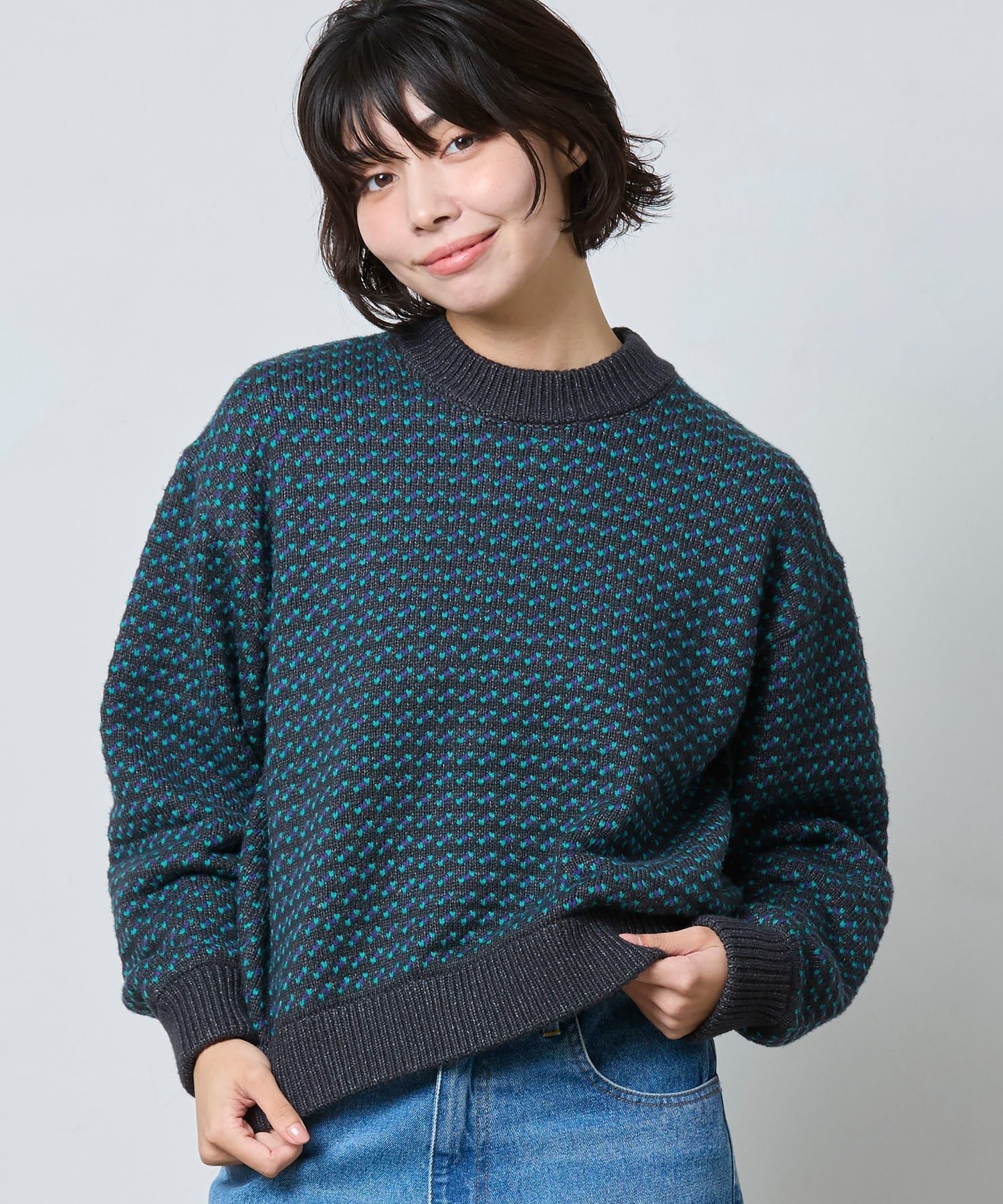 【エルエルビーン/L.L.Bean】の【JAPAN EDITION】ウェイン・セーター・バーズアイ 人気、トレンドファッション・服の通販 founy(ファニー) 　ファッション　Fashion　レディースファッション　Fashion for Women　コレクション　Collection, Seasonal Line　トレンド　Trend, Trending Now　フィット　Fit, Slim Fit　 other-1|ID: prp329100004795696 ipo3291000000034967848