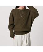 【ユナイテッドアローズ/UNITED ARROWS】のMARW UNITED ARROWS バイアス リブ ニット プルオーバー 人気、トレンドファッション・服の通販 founy(ファニー) ファッション Fashion レディースファッション Fashion for Women トップス・カットソー Cut & Sew Tops ニット Knit Tops & Sweaters カジュアルプルオーバー・ニットトップス Pullovers & Knit Tops / Casual Pullovers シンプル Simple, Minimal 人気 Popular, Best Seller バイアス Bias, Diagonal Cut ミドル Middle Length, Mid Height ビジネス 仕事 通勤 Business / Work / Commuting thumbnail OLIVE|ID: prp329100004795702 ipo3291000000034871518