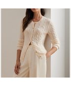【ラルフローレン/RALPH LAUREN】のケーブルニット ウールカシミヤ カーディガン 人気、トレンドファッション・服の通販 founy(ファニー) ファッション Fashion レディースファッション Fashion for Women トップス・カットソー Cut & Sew Tops ニット Knit Tops & Sweaters カーディガン・羽織り Layered Style Cardigans カーディガン Cardigan, Knitwear スリム Slim, Slim Fit フィット Fit, Slim Fit メタル Metal, Metal Parts ラグジュアリー Luxury, Elegant 長袖 Long Sleeve, Full Sleeve thumbnail 101ナチュラル|ID: prp329100004795707 ipo3291000000034928274