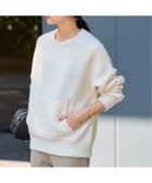 【フレームワーク/FRAMeWORK】のカンガルーポケットプルオーバー 人気、トレンドファッション・服の通販 founy(ファニー) ファッション Fashion レディースファッション Fashion for Women トップス・カットソー Cut & Sew Tops カジュアルプルオーバー・ニットトップス Pullovers & Knit Tops / Casual Pullovers ストレッチ Stretch, Stretchy Fabric ポケット Pocket, Pocket Detail エレガント 上品 Elegant thumbnail ホワイト|ID: prp329100004795714 ipo3291000000034794439