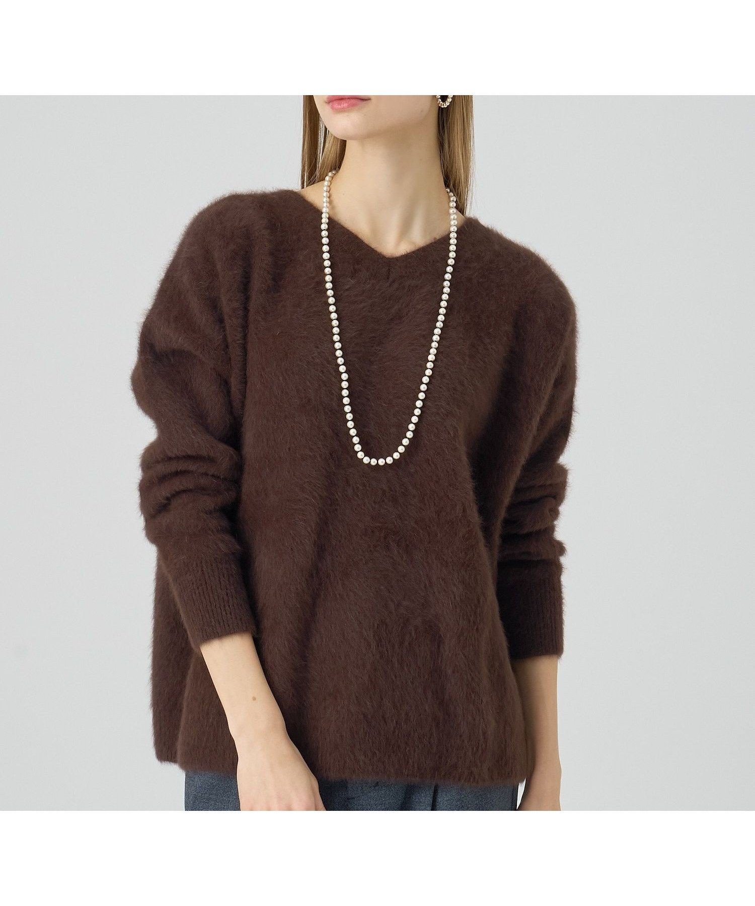 【アナイ/ANAYI】のフラッフィオーバーサイズ プルオーバー 人気、トレンドファッション・服の通販 founy(ファニー) ファッション Fashion レディースファッション Fashion for Women トップス・カットソー Cut & Sew Tops カジュアルプルオーバー・ニットトップス Pullovers & Knit Tops / Casual Pullovers 秋 Autumn スマート Smart, Elegant 定番 Standard, Basic Item 人気 Popular, Best Seller 冬 Winter / This Winter A/W・秋冬 Autumn/Winter 再入荷 Restock / Back in Stock other-1|ID: prp329100004795718 ipo3291000000034794451