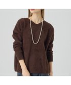 【アナイ/ANAYI】のフラッフィオーバーサイズ プルオーバー dark brown|ID: prp329100004795718 ipo3291000000034794453