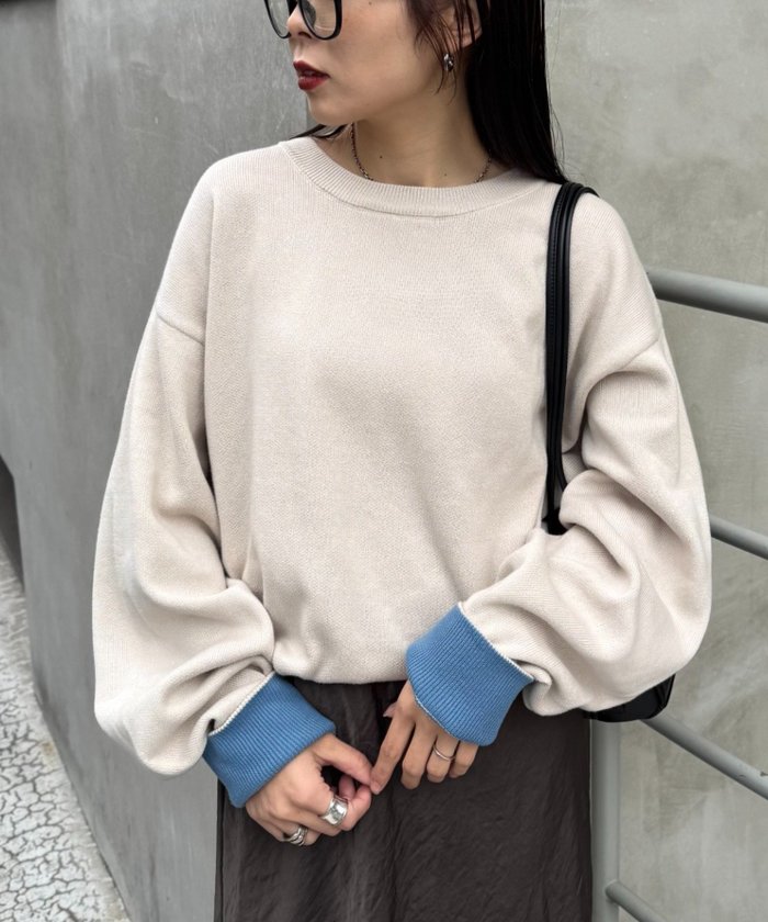 【チャオパニックティピー/CIAOPANIC TYPY】の【洗えるニット】ユニセックスビックシルエットロンTeeライクニット インテリア・キッズ・メンズ・レディースファッション・服の通販 founy(ファニー) https://founy.com/ ファッション Fashion レディースファッション Fashion for Women トップス・カットソー Cut & Sew Tops ニット Knit Tops & Sweaters ロングTシャツ・Tシャツ Longline T-Shirts & Tees インナー Innerwear 洗える Machine Washable ショーツ Shorts, Short Pants スラックス Slacks, Dress Pants ダウン Down, Puffer デニム Denim, Jeans Material トレンド Trend, Trending Now ブルゾン Blouson, Bomber Jacket 無地 Plain, Solid Color ロング Long, Long-Length 冬 Winter / This Winter おすすめ Recommended / Our Picks |ID: prp329100004795740 ipo3291000000034794555