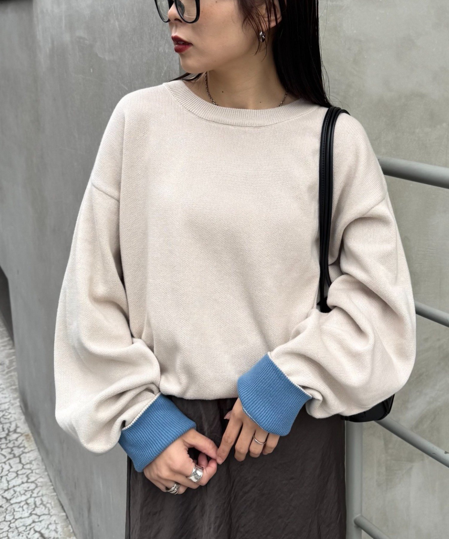 【チャオパニックティピー/CIAOPANIC TYPY】の【洗えるニット】ユニセックスビックシルエットロンTeeライクニット インテリア・キッズ・メンズ・レディースファッション・服の通販 founy(ファニー) 　ファッション　Fashion　レディースファッション　Fashion for Women　トップス・カットソー　Cut & Sew Tops　ニット　Knit Tops & Sweaters　ロングTシャツ・Tシャツ　Longline T-Shirts & Tees　インナー　Innerwear　洗える　Machine Washable　ショーツ　Shorts, Short Pants　スラックス　Slacks, Dress Pants　ダウン　Down, Puffer　デニム　Denim, Jeans Material　トレンド　Trend, Trending Now　ブルゾン　Blouson, Bomber Jacket　無地　Plain, Solid Color　ロング　Long, Long-Length　冬　Winter / This Winter　おすすめ　Recommended / Our Picks　アイボリー|ID: prp329100004795740 ipo3291000000034794556