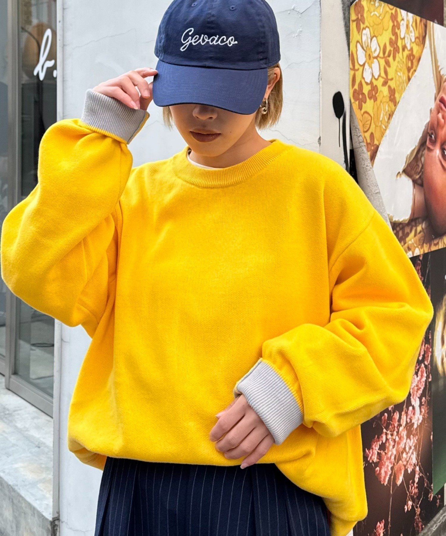 【チャオパニックティピー/CIAOPANIC TYPY】の【洗えるニット】ユニセックスビックシルエットロンTeeライクニット インテリア・キッズ・メンズ・レディースファッション・服の通販 founy(ファニー) 　ファッション　Fashion　レディースファッション　Fashion for Women　トップス・カットソー　Cut & Sew Tops　ニット　Knit Tops & Sweaters　ロングTシャツ・Tシャツ　Longline T-Shirts & Tees　インナー　Innerwear　洗える　Machine Washable　ショーツ　Shorts, Short Pants　スラックス　Slacks, Dress Pants　ダウン　Down, Puffer　デニム　Denim, Jeans Material　トレンド　Trend, Trending Now　ブルゾン　Blouson, Bomber Jacket　無地　Plain, Solid Color　ロング　Long, Long-Length　冬　Winter / This Winter　おすすめ　Recommended / Our Picks　イエロー|ID: prp329100004795740 ipo3291000000034794558