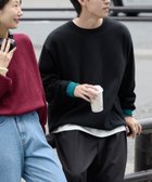 【チャオパニックティピー/CIAOPANIC TYPY】の【洗えるニット】ユニセックスビックシルエットロンTeeライクニット ブラックその他1|ID: prp329100004795740 ipo3291000000034794572