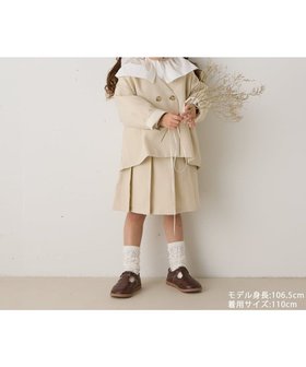 【リジェール/riziere / KIDS】のノーカラージャケットプリーツスカートセットアップ 人気、トレンドファッション・服の通販 founy(ファニー) ファッション Fashion キッズファッション Fashion for Kids おすすめ Recommended / Our Picks インナー Innerwear ジャケット Jacket, Outerwear プリーツ Pleats, Pleated ポケット Pocket, Pocket Detail 人気 Popular, Best Seller |ID:prp329100004795743