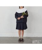 【リジェール/riziere / KIDS】のノーカラージャケットプリーツスカートセットアップ 人気、トレンドファッション・服の通販 founy(ファニー) ファッション Fashion キッズファッション Fashion for Kids おすすめ Recommended / Our Picks インナー Innerwear ジャケット Jacket, Outerwear プリーツ Pleats, Pleated ポケット Pocket, Pocket Detail 人気 Popular, Best Seller thumbnail NAVY|ID: prp329100004795743 ipo3291000000035157949