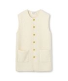 【トゥモローランド/TOMORROWLAND】のムートン ロングジレ 人気、トレンドファッション・服の通販 founy(ファニー) ファッション Fashion レディースファッション Fashion for Women アウター Coat / Outerwear Collection トップス・カットソー Cut & Sew Tops ベスト&ジレ / 重ね着スタイル Vests & Gilets クラシカル Classical, Vintage-Inspired スリーブ Sleeve, Long Sleeve / Short Sleeve 定番 Standard, Basic Item バランス Balance, Style Balance ムートン Shearling, Mouton ループ Loop, Loop Knit おすすめ Recommended / Our Picks 2025年 2025 2025-2026秋冬・A/W Autumn/Winter 2025–26 AW25–26 thumbnail 11 ホワイト|ID: prp329100004795752 ipo3291000000034794611