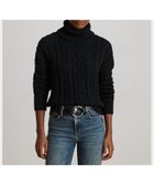 【ラルフローレン/RALPH LAUREN】のケーブルニット タートルネック セーター 人気、トレンドファッション・服の通販 founy(ファニー) ファッション Fashion レディースファッション Fashion for Women トップス・カットソー Cut & Sew Tops ニット Knit Tops & Sweaters タートルネック・ハイネックトップス Turtlenecks & High-Neck Tops アクリル Acrylic Material ショルダー Shoulder, Shoulder Strap セーター Sweater, Knitwear タートルネック Turtleneck, High Neck ドロップ Drop Shoulder, Dropped Style フィット Fit, Slim Fit リラックス Relax, Relaxed Fit 長袖 Long Sleeve, Full Sleeve thumbnail 001ブラック|ID: prp329100004795757 ipo3291000000035143550