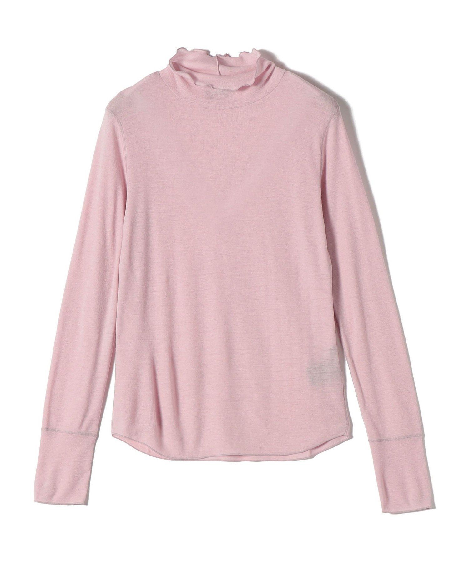 【シップス フォー ウィメン/SHIPS】のSHIPS Primary Navy Label ウール フライス ジャージー タートルネック インテリア・キッズ・メンズ・レディースファッション・服の通販 founy(ファニー) ファッション Fashion レディースファッション Fashion for Women トップス・カットソー Cut & Sew Tops タートルネック・ハイネックトップス Turtlenecks & High-Neck Tops おすすめ Recommended / Our Picks インナー Innerwear カフス Cuff Design キャミワンピース Cami Dress, Slip Dress シンプル Simple, Minimal ジャケット Jacket, Outerwear タートルネック Turtleneck, High Neck ベーシック Basic, Essential ライトピンク|ID: prp329100004795763 ipo3291000000034794681