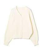 【トゥモローランド/TOMORROWLAND】のリンクスリブ Vネックカーディガン 11 ホワイト|ID: prp329100004795769 ipo3291000000034794710