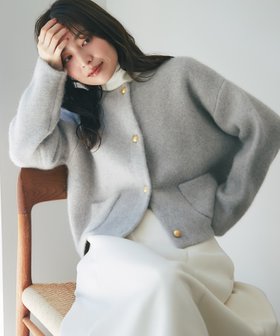 【ラブティックボンボン/La boutique BonBon】の【名品アップデート・着回し力最強】ハイクオリティウール接結ジャケットカーディガン 人気、トレンドファッション・服の通販 founy(ファニー) ファッション Fashion レディースファッション Fashion for Women インナー Innerwear カーディガン Cardigan, Knitwear ジャケット Jacket, Outerwear スカーフ Scarf, Neckwear タートルネック Turtleneck, High Neck デニム Denim, Jeans Material ネックレス Necklace, Pendant Necklace フェミニン Feminine, Girly ロング Long, Long-Length おすすめ Recommended / Our Picks エレガント 上品 Elegant |ID:prp329100004795780