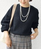 【シップス フォー ウィメン/SHIPS】の手洗い可能 ランダムブルーゼ ロングスリーブ プルオーバー ブラック|ID: prp329100004795790 ipo3291000000034794809