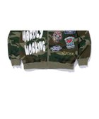 【エクストララージ/XLARGE】のMULTI LOGO ZIP UP HOODED SWEATSHIRT CAMO|ID: prp329100004795799 ipo3291000000034794840