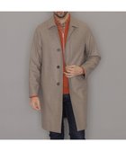 【マッキントッシュ ロンドン/MACKINTOSH LONDON / MEN】の【DUNFORD】【Loro Piana Fabric】ウールツイルステンカラーコート 人気、トレンドファッション・服の通販 founy(ファニー) ファッション Fashion メンズファッション Fashion for Men イタリア Italy 秋 Autumn シンプル Simple, Minimal ツイード Twill, Twill Weave パターン Pattern, Design Print ファブリック Fabric, Textile フィット Fit, Slim Fit フロント Front, Front Design メランジ Melange, Mixed Yarn ラグジュアリー Luxury, Elegant 冬 Winter / This Winter エレガント 上品 Elegant thumbnail ブラウン|ID: prp329100004795806 ipo3291000000034878463