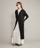 【ブリル/BRILL】の18Gロングカーディガン ブラック09|ID: prp329100004795822 ipo3291000000034794927