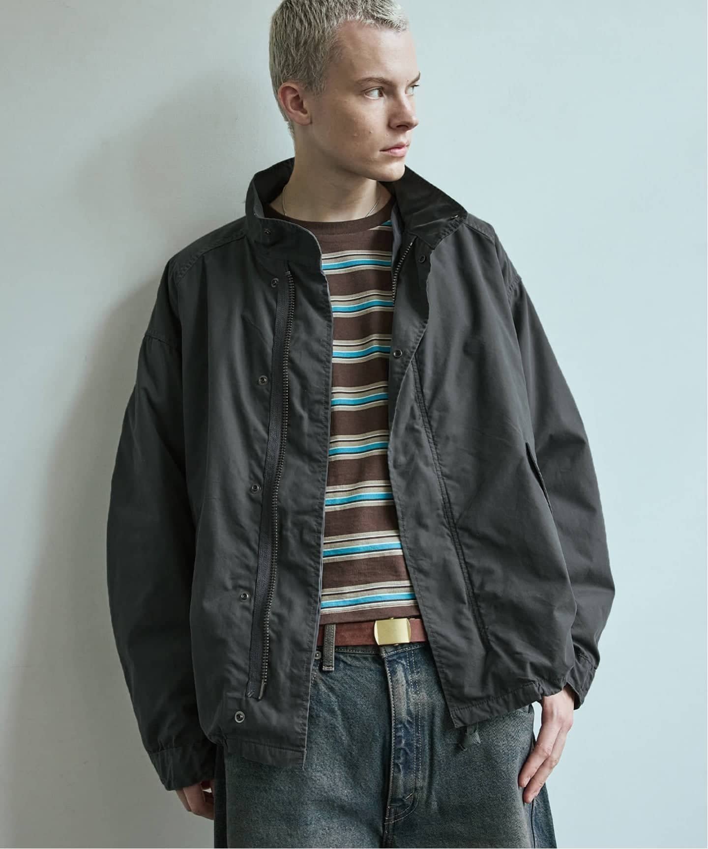 【ジャーナルスタンダード/JOURNAL STANDARD / MEN】のM65 ショート モッズ ガーメントダイ / ライナー付き インテリア・キッズ・メンズ・レディースファッション・服の通販 founy(ファニー) ファッション Fashion メンズファッション Fashion for Men インナー Innerwear ショート Short, Short Length スウェット / スエット Sweatshirt, Sweatwear トレンド Trend, Trending Now ブルゾン Blouson, Bomber Jacket ミリタリー Military, Army Style モダン Modern, Contemporary ライナー Liner, Inner Layer ワイド Wide, Wide Fit グレー|ID: prp329100004795831 ipo3291000000034879951