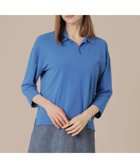 【マッキントッシュ ロンドン/MACKINTOSH LONDON】のソフトレーヨンニットプルオーバー ブルー|ID: prp329100004795839 ipo3291000000034795009