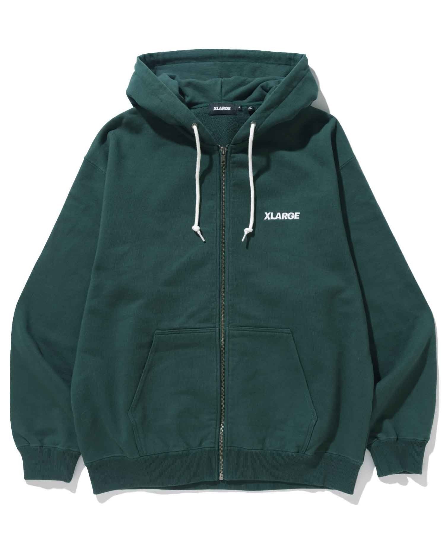 【エクストララージ/XLARGE】のSTANDARD LOGO ZIP HOODED SWEATSHIRT パーカー XLARGE インテリア・キッズ・メンズ・レディースファッション・服の通販 founy(ファニー) ファッション Fashion レディースファッション Fashion for Women トップス・カットソー Cut & Sew Tops シャツ・ブラウス・オフィスカジュアル Elegant Blouses & Button-Ups レディースパーカー・カジュアルフーディー Casual Hoodies & Sweatshirts ロングTシャツ・Tシャツ Longline T-Shirts & Tees スウェット・クルーネックトップス Sweatshirts & Crewnecks / Relaxed Fit Sweat Tops おすすめ Recommended / Our Picks シンプル Simple, Minimal パーカー Hoodie, Parka フロント Front, Front Design ベーシック Basic, Essential 定番 Standard, Basic Item GREEN|ID: prp329100004795857 ipo3291000000034795088