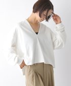 【レプシィム ローリーズファーム/LEPSIM LOWRYS FARM】の深Vネックプルオーバー オフホワイト05|ID: prp329100004795868 ipo3291000000034849567