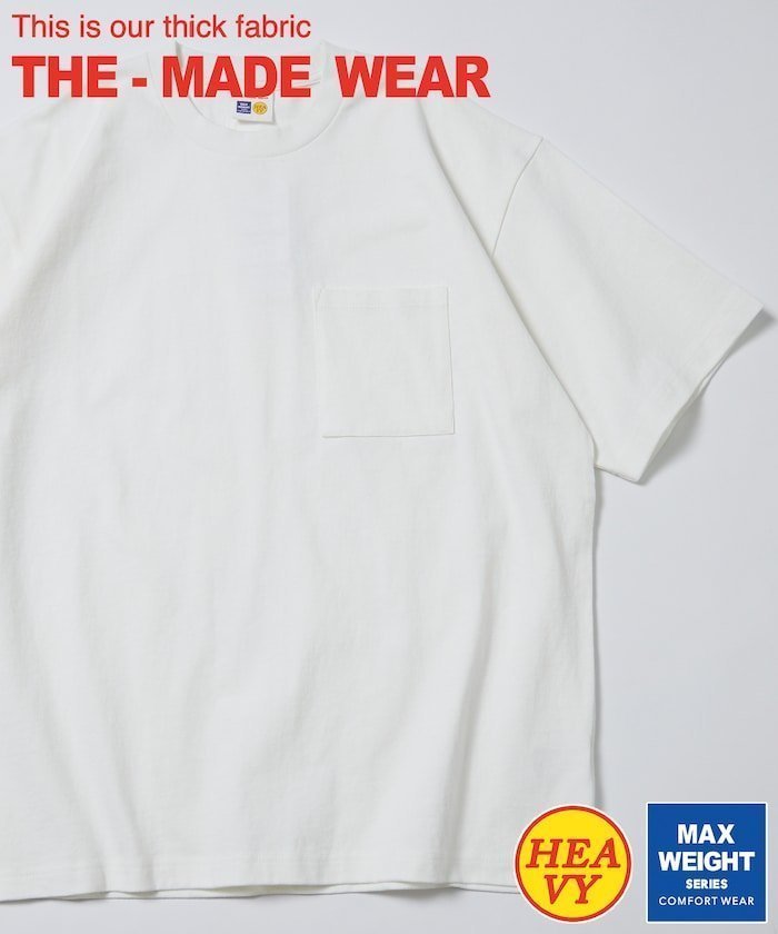 【フリークスストア/FREAK'S STORE】のHEAVY WEIGHT / ヘビーウェイト ショートスリーブクルーネック ポケットTシャツ 25SS 人気、トレンドファッション・服の通販 founy(ファニー) 　ファッション　Fashion　レディースファッション　Fashion for Women　トップス・カットソー　Cut & Sew Tops　シャツ・ブラウス・オフィスカジュアル　Elegant Blouses & Button-Ups　ロングTシャツ・Tシャツ　Longline T-Shirts & Tees　インナー　Innerwear　カーゴパンツ　Cargo Pants, Utility Pants　ショーツ　Shorts, Short Pants　ダメージ　Distressed, Destroyed　デニム　Denim, Jeans Material　トレンド　Trend, Trending Now　定番　Standard, Basic Item　人気　Popular, Best Seller　フィット　Fit, Slim Fit　ボトム　Bottoms, Lower Wear　ポケット　Pocket, Pocket Detail　リラックス　Relax, Relaxed Fit　レギュラー　Regular, Standard Fit　ワイド　Wide, Wide Fit　S/S・春夏　SS, Spring/Summer, Warm Season　おすすめ　Recommended / Our Picks　夏　Summer　2025年　2025　2025春夏・S/S　Spring/Summer 2025 SS25　 other-1|ID: prp329100004795890 ipo3291000000034795292