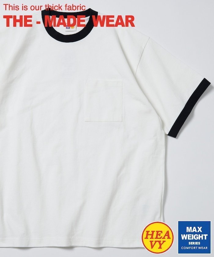 【フリークスストア/FREAK'S STORE】のHEAVY WEIGHT / ヘビーウェイト ショートスリーブクルーネック ポケットTシャツ 25SS インテリア・キッズ・メンズ・レディースファッション・服の通販 founy(ファニー) 　ファッション　Fashion　レディースファッション　Fashion for Women　トップス・カットソー　Cut & Sew Tops　シャツ・ブラウス・オフィスカジュアル　Elegant Blouses & Button-Ups　ロングTシャツ・Tシャツ　Longline T-Shirts & Tees　インナー　Innerwear　カーゴパンツ　Cargo Pants, Utility Pants　ショーツ　Shorts, Short Pants　ダメージ　Distressed, Destroyed　デニム　Denim, Jeans Material　トレンド　Trend, Trending Now　定番　Standard, Basic Item　人気　Popular, Best Seller　フィット　Fit, Slim Fit　ボトム　Bottoms, Lower Wear　ポケット　Pocket, Pocket Detail　リラックス　Relax, Relaxed Fit　レギュラー　Regular, Standard Fit　ワイド　Wide, Wide Fit　S/S・春夏　SS, Spring/Summer, Warm Season　おすすめ　Recommended / Our Picks　夏　Summer　2025年　2025　2025春夏・S/S　Spring/Summer 2025 SS25　その他/柄1|ID: prp329100004795890 ipo3291000000034795300
