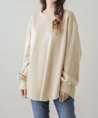 【ラジュール/Lajour】のボリュームスリーブプルオーバー ベージュ|ID: prp329100004795891 ipo3291000000034795306