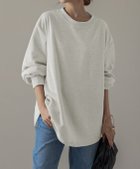 【ラジュール/Lajour】のボリュームスリーブプルオーバー ライトグレー|ID: prp329100004795891 ipo3291000000034795310