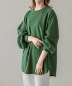 【ラジュール/Lajour】のボリュームスリーブプルオーバー グリーン|ID: prp329100004795891 ipo3291000000034795311