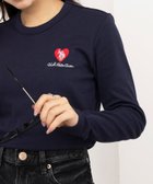 【セットアップセブン/SETUP7】のU.S. POLO ASSN./ビューティースムースハート刺繍長袖Tシャツ ロンT ポロ NVY|ID: prp329100004795896 ipo3291000000034795324