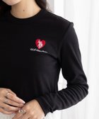 【セットアップセブン/SETUP7】のU.S. POLO ASSN./ビューティースムースハート刺繍長袖Tシャツ ロンT ポロ BLK|ID: prp329100004795896 ipo3291000000034795326