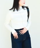 【ビームス ウイメン/BEAMS】のメロウ リブトップス 人気、トレンドファッション・服の通販 founy(ファニー) ファッション Fashion レディースファッション Fashion for Women トップス・カットソー Cut & Sew Tops おすすめ Recommended / Our Picks インナー Innerwear ハイネック High Neck, Mock Neck フィット Fit, Slim Fit フェミニン Feminine, Girly フロント Front, Front Design エレガント 上品 Elegant thumbnail IVORY|ID: prp329100004795902 ipo3291000000034795355
