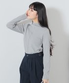 【ビームス ウイメン/BEAMS】のメロウ リブトップス 人気、トレンドファッション・服の通販 founy(ファニー) ファッション Fashion レディースファッション Fashion for Women トップス・カットソー Cut & Sew Tops おすすめ Recommended / Our Picks インナー Innerwear ハイネック High Neck, Mock Neck フィット Fit, Slim Fit フェミニン Feminine, Girly フロント Front, Front Design エレガント 上品 Elegant thumbnail GREY|ID: prp329100004795902 ipo3291000000034795356