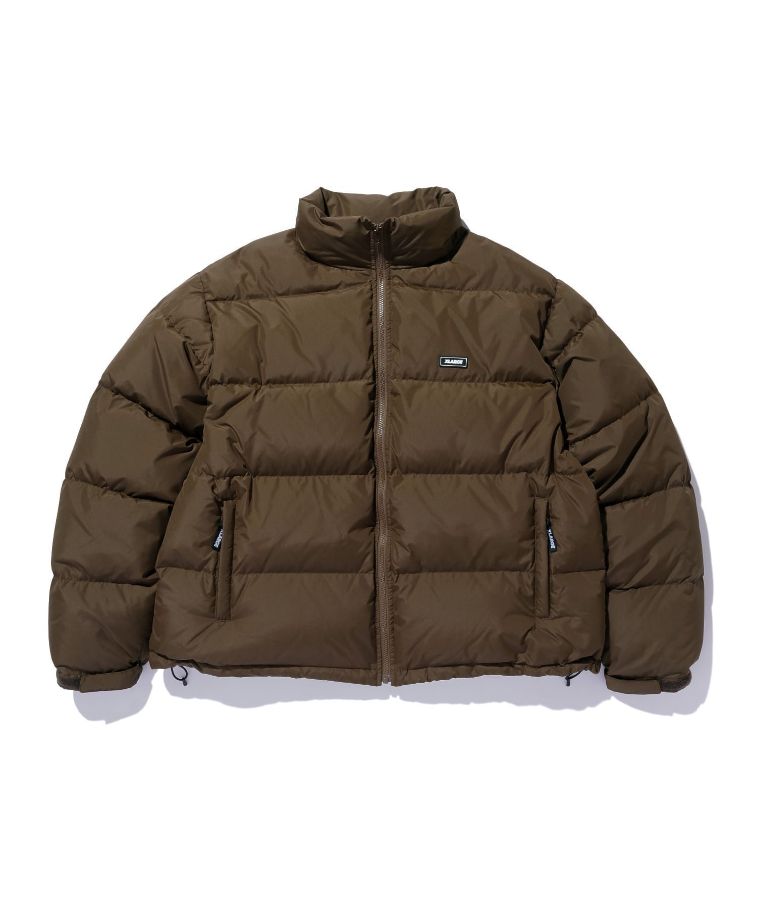 【エクストララージ/XLARGE】のDOWN JACKET インテリア・キッズ・メンズ・レディースファッション・服の通販 founy(ファニー) 　ファッション　Fashion　レディースファッション　Fashion for Women　アウター　Coat / Outerwear Collection　レディースジャケット・軽アウター　Jackets　ジャケット　Jacket, Outerwear　ダウン　Down, Puffer　パッチ　Patch, Appliqué　ベーシック　Basic, Essential　ラバー　Rubber, Rubber Sole　冬　Winter / This Winter　BROWN|ID: prp329100004795915 ipo3291000000034795413