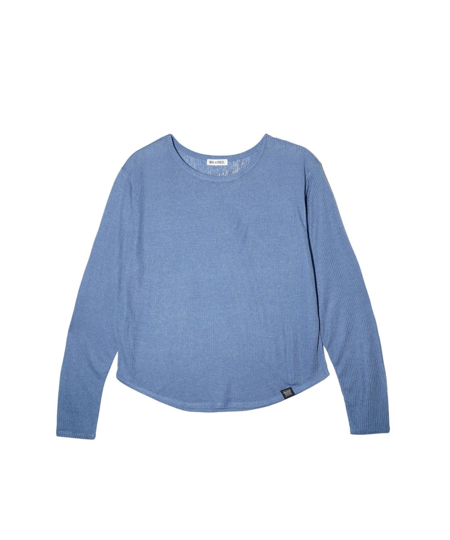 【ミルクフェド/MILKFED.】のSTRIPE SHEER L/S TOP MILKFED. 人気、トレンドファッション・服の通販 founy(ファニー) ファッション Fashion レディースファッション Fashion for Women キャミソール Camisole, Spaghetti Strap Top シアー Sheer, See-Through タンク Tank Top, Sleeveless Top トレンド Trend, Trending Now ルーズ Loose, Oversized other-1|ID: prp329100004795917 ipo3291000000034795427