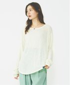 【ミルクフェド/MILKFED.】のSTRIPE SHEER L/S TOP MILKFED. 人気、トレンドファッション・服の通販 founy(ファニー) ファッション Fashion レディースファッション Fashion for Women キャミソール Camisole, Spaghetti Strap Top シアー Sheer, See-Through タンク Tank Top, Sleeveless Top トレンド Trend, Trending Now ルーズ Loose, Oversized thumbnail LtGREEN|ID: prp329100004795917 ipo3291000000034795430