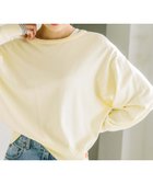 【グローバルワーク/GLOBAL WORK】のスッキレイクルーネックプルオーバー/252060 クリームイエロー61|ID: prp329100004795934 ipo3291000000034795514