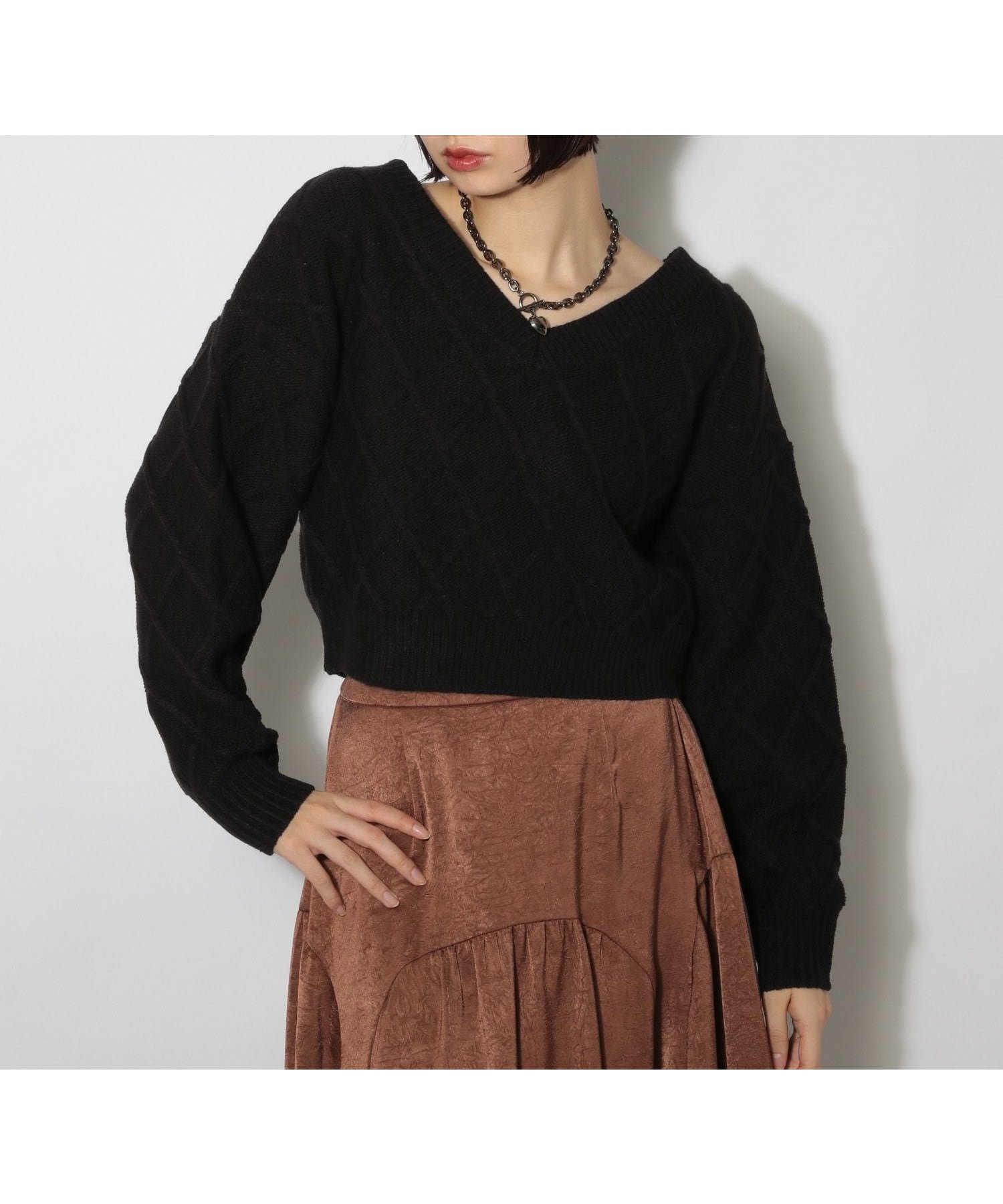 【ページボーイ/PAGEBOY】の【前後2WAY】レースアップ2WAYショート インテリア・キッズ・メンズ・レディースファッション・服の通販 founy(ファニー) 　ファッション　Fashion　レディースファッション　Fashion for Women　ショート　Short, Short Length　レース　Lace, Lace Fabric　ブラック09|ID: prp329100004795952 ipo3291000000034795621