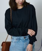 【セットアップセブン/SETUP7】のGILDAN/【USA企画】6.0オンス USA ウルトラコットンビッグシルエット 袖リブ ロングスリーブ Tシャツ 長袖 無地 ロンT カットソー ギルダン GL2400 BLK|ID: prp329100004795978 ipo3291000000034795755