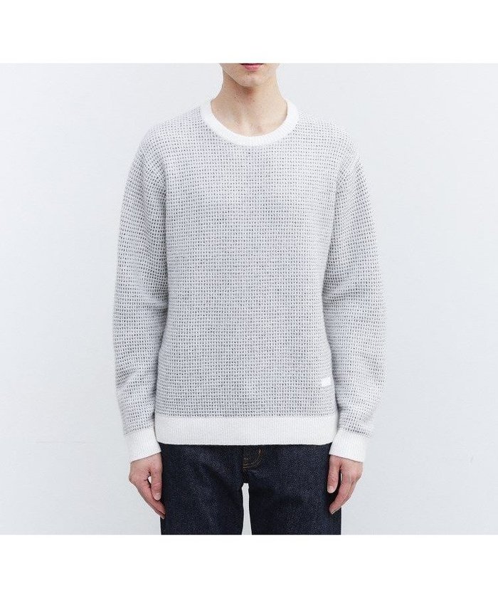 【タケオキクチ/TAKEO KIKUCHI / MEN】のメランジ ニットプルオーバー インテリア・キッズ・メンズ・レディースファッション・服の通販 founy(ファニー) https://founy.com/ ファッション Fashion メンズファッション Fashion for Men トップス・カットソー Cut & Sew Tops ニット・セーター / 定番トップス Knit Tops & Sweaters スマート Smart, Elegant ベーシック Basic, Essential メランジ Melange, Mixed Yarn エレガント 上品 Elegant |ID: prp329100004795981 ipo3291000000034795769